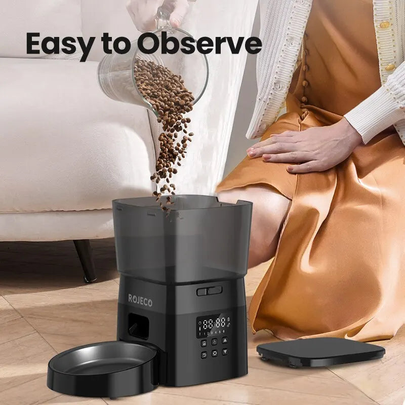 ROJECO Smart Automatic Pet Feeder