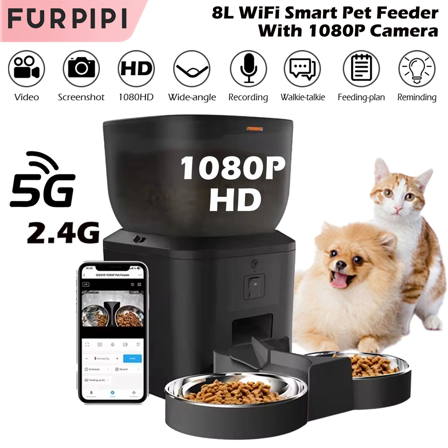 Pawvaluxe Smart Pet Feeder