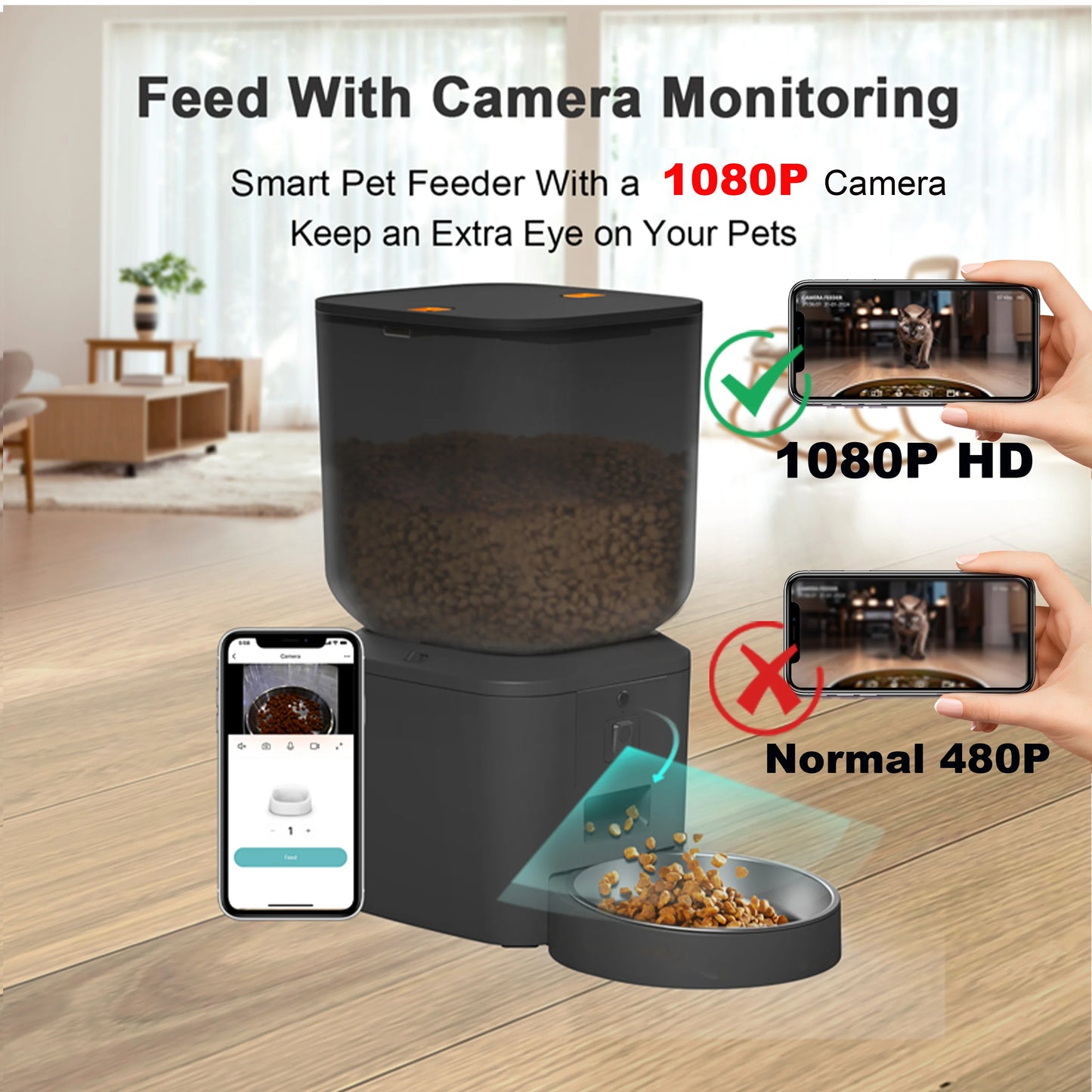 Pawvaluxe Smart Pet Feeder