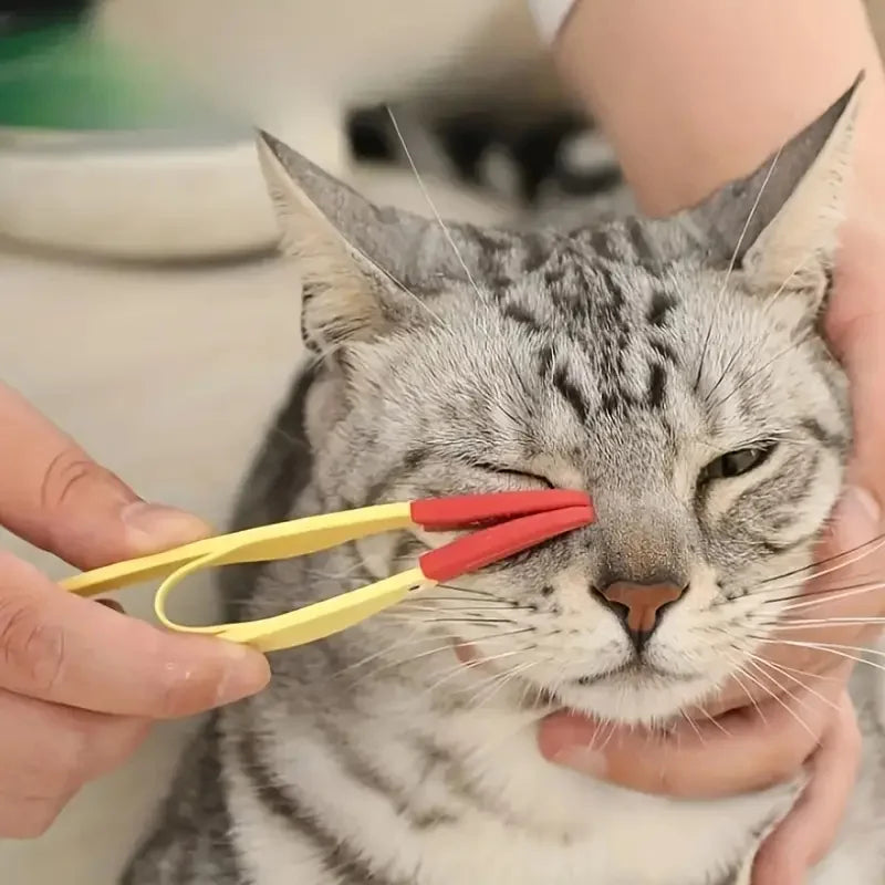 Pet Eye Comb Brush Pet Tear Stain Remover Comb Double-Sided Eye Grooming Brush