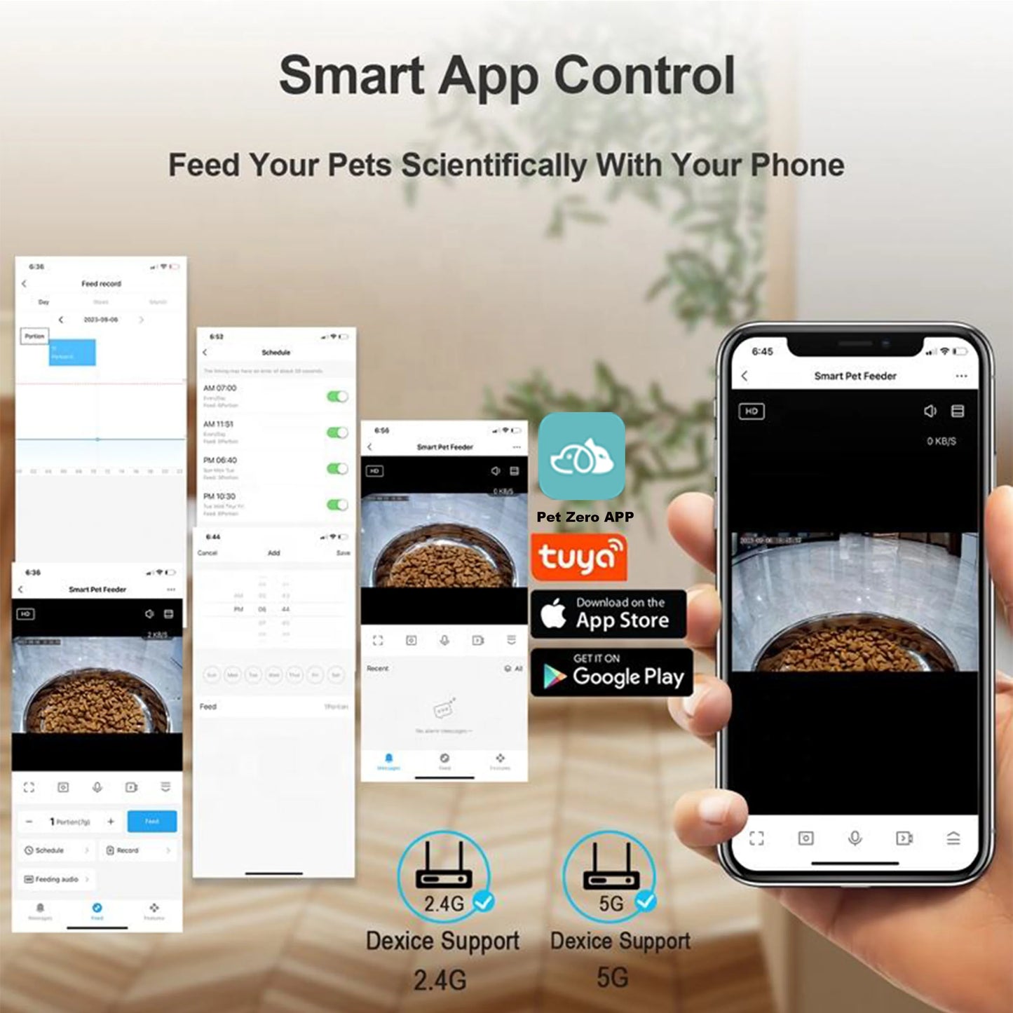 Pawvaluxe Smart Pet Feeder