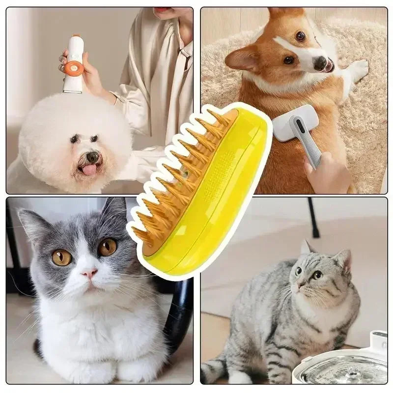 Pawvaluxe Pet Steam Brush