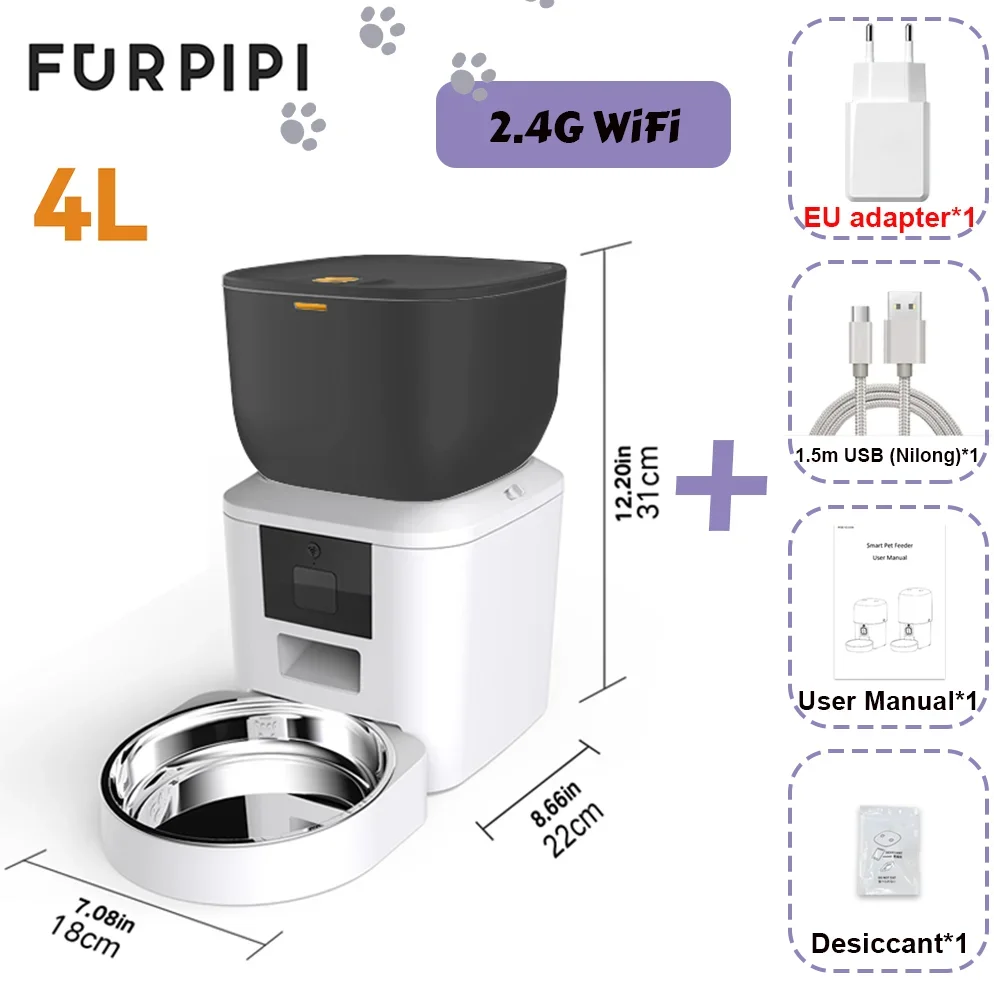 Pawvaluxe Smart Pet Feeder