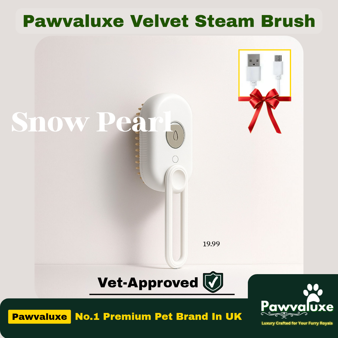 Pawvaluxe Velvet Steam Brush