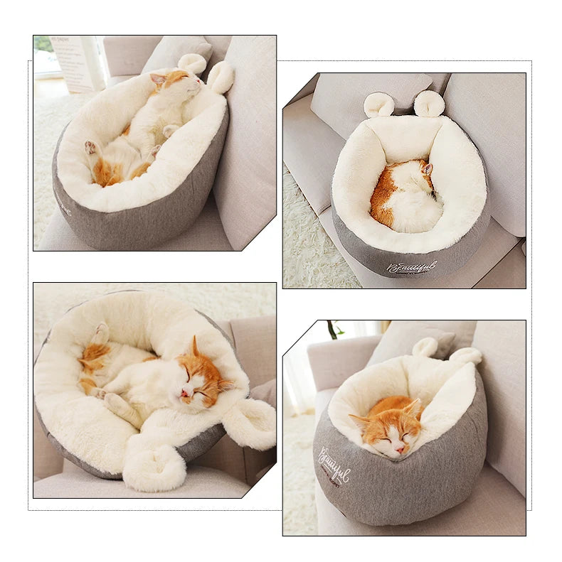 HOOPET Pet Bed by Pawvaluxe | Warming Dog House Soft Material Sleeping Bag