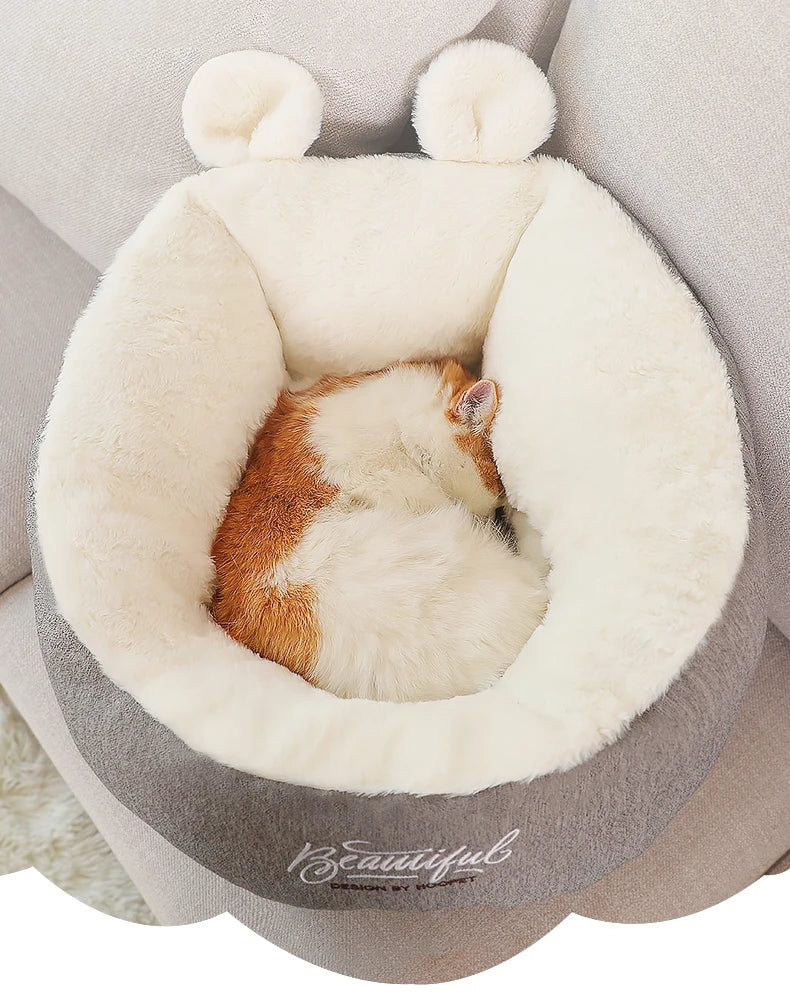 HOOPET Pet Bed by Pawvaluxe | Warming Dog House Soft Material Sleeping Bag