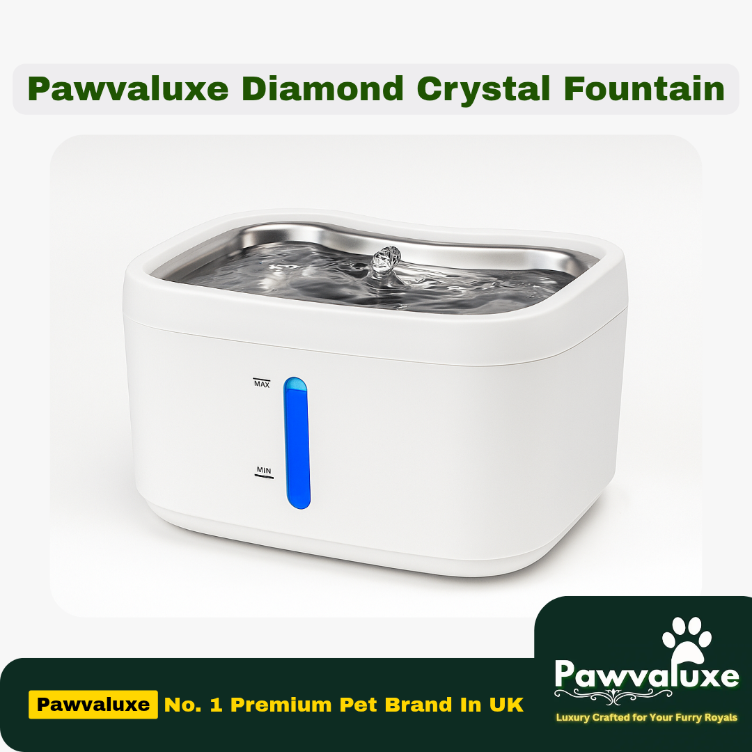 Pawvaluxe Diamond Crystal Fountain