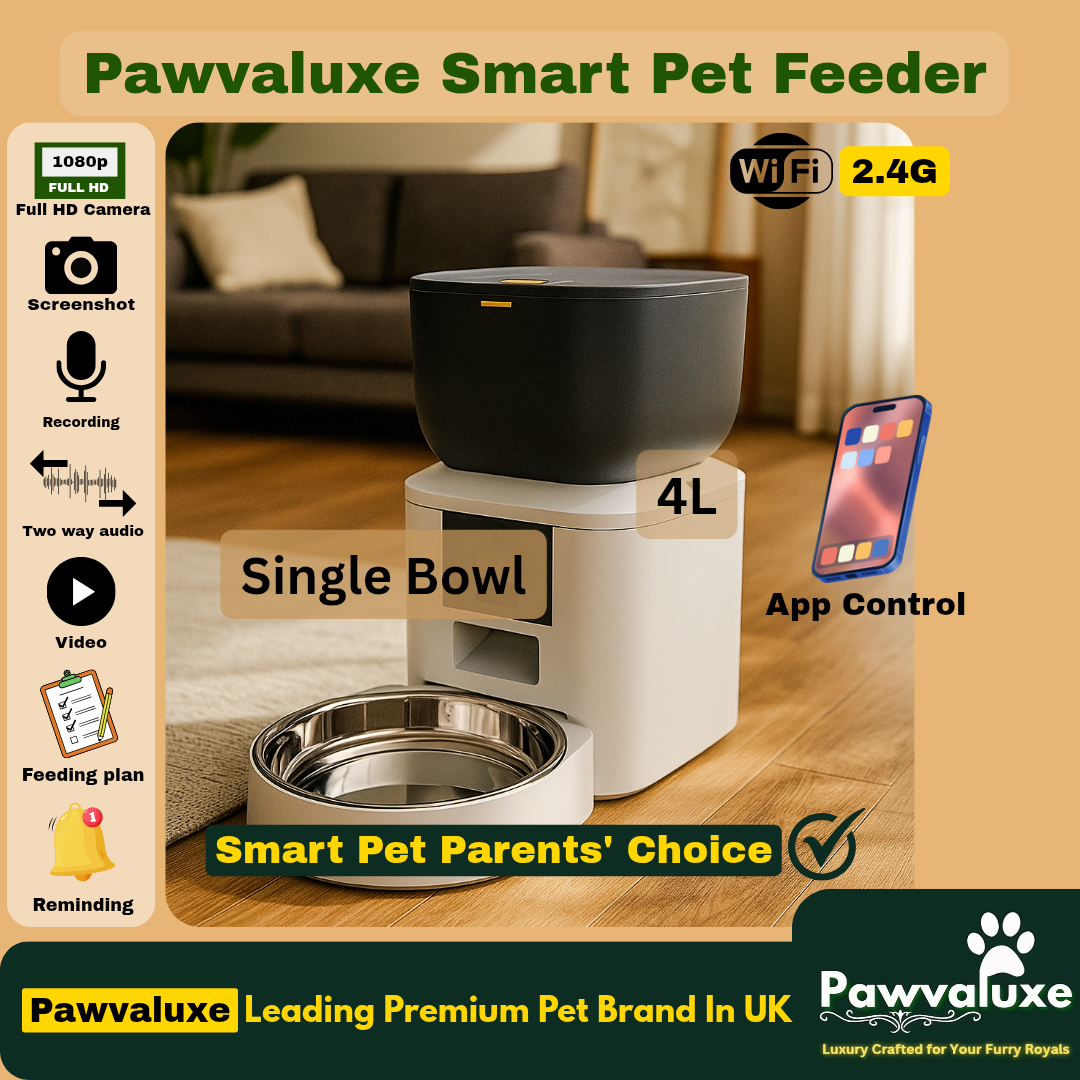 Pawvaluxe Smart Pet Feeder