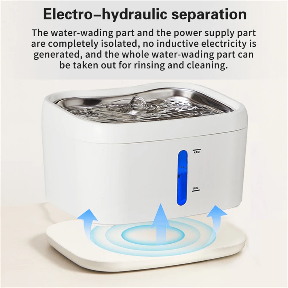 Pawvaluxe Diamond Crystal Fountain