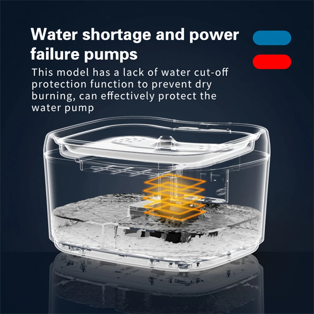 Pawvaluxe Diamond Crystal Fountain