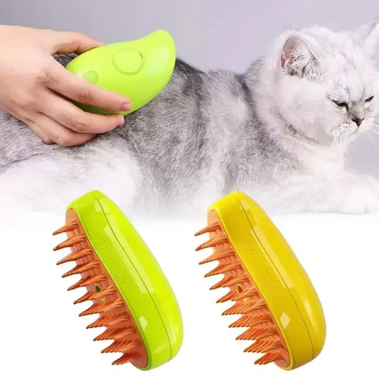 Cat Dog Steam Brush | 3 in 1 Electric Spray Cat Hair Brushes for Massage | Pet Grooming Comb Hair Removal Combs